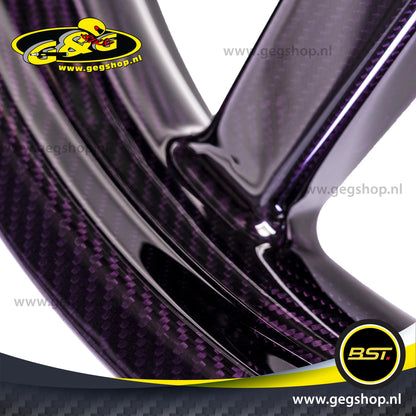 BST Twin TEK 6x17'' carbon achtervelg voor Harley Davidson VRSCAW V-Rod (2008-2010)