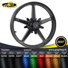 BST Twin TEK 3.5x17" carbon voorvelg voor Harley Davidson ELW Livewire (2021)
