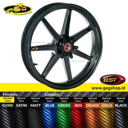 BST Torque TEK 5x16'' carbon achtervelg voor Harley Davidson VRSCB V-Rod (2004-2005)
