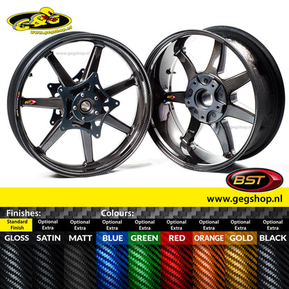 BST Torque TEK 3.5x26" carbon voorvelg voor Harley Davidson FXFBS Fat Bob 114 (2018-2020)