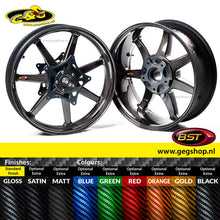 BST Torque TEK 3.5x21" carbon voorvelg voor Harley Davidson FLSTF Fat Boy (2007-2008)