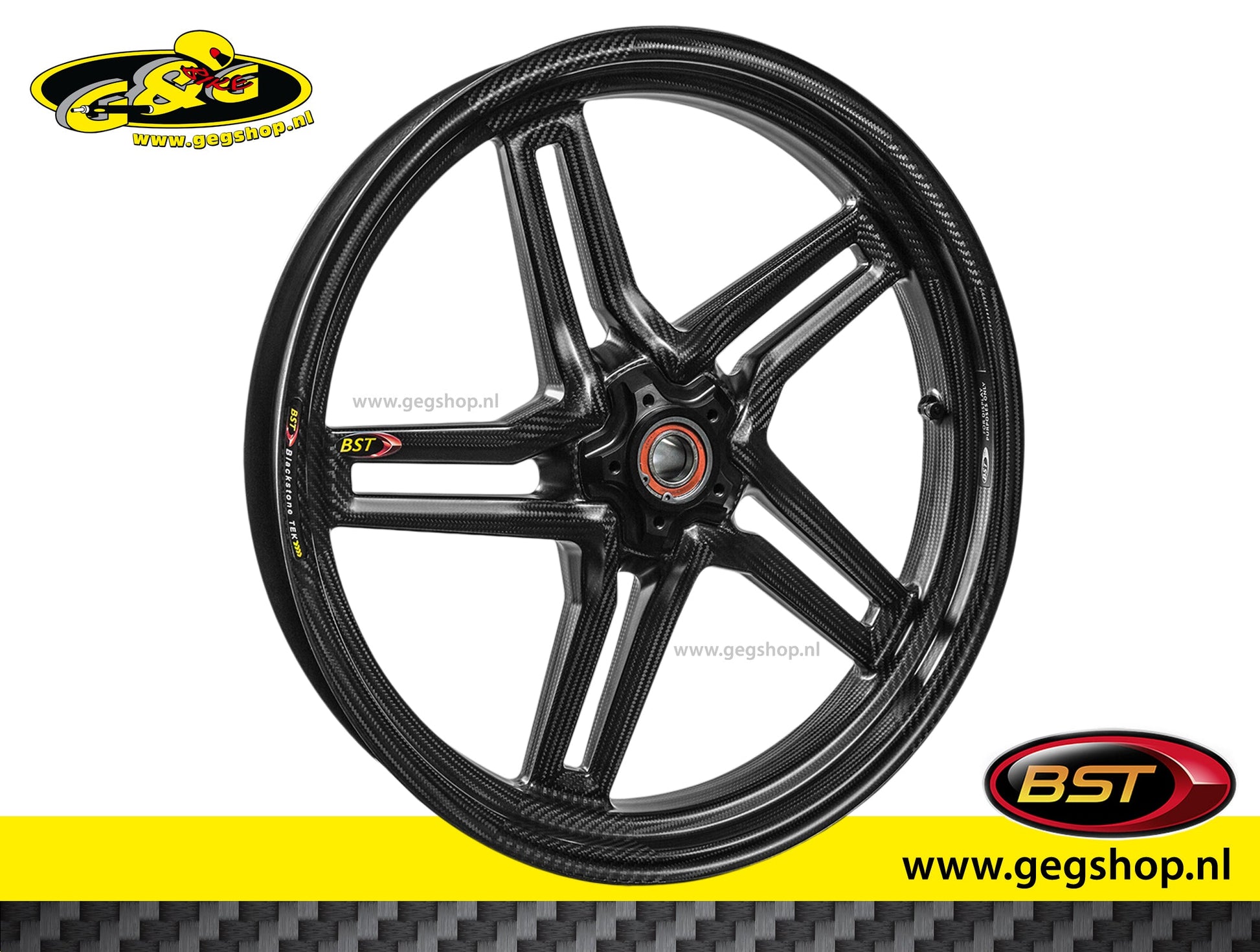 BST Star TEK voorvelg carbon 3,5 x 17" S 1000 XR (2022-2023)