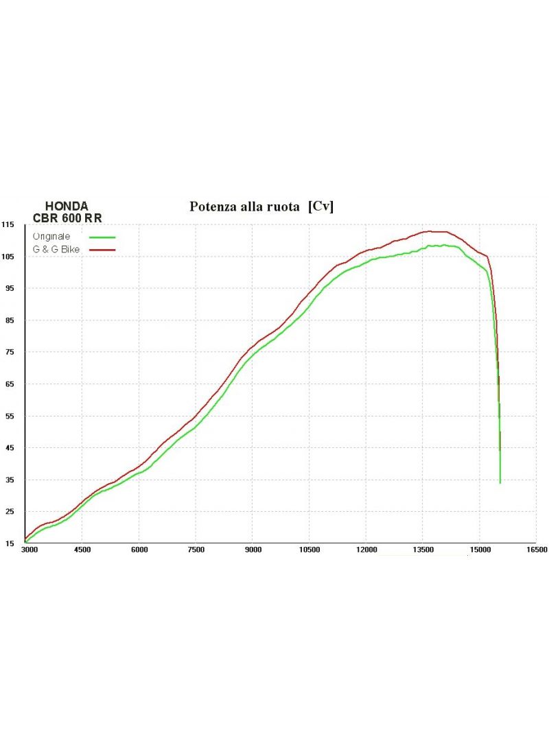 G&G Big Oval Échappement Honda CBR600RR 2009-2012
