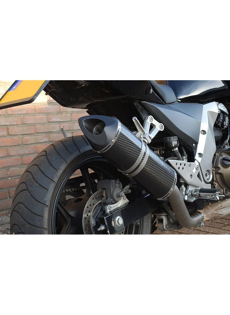 G&G Big OVAL Short Échappement Z750 Z750S 2004-2006