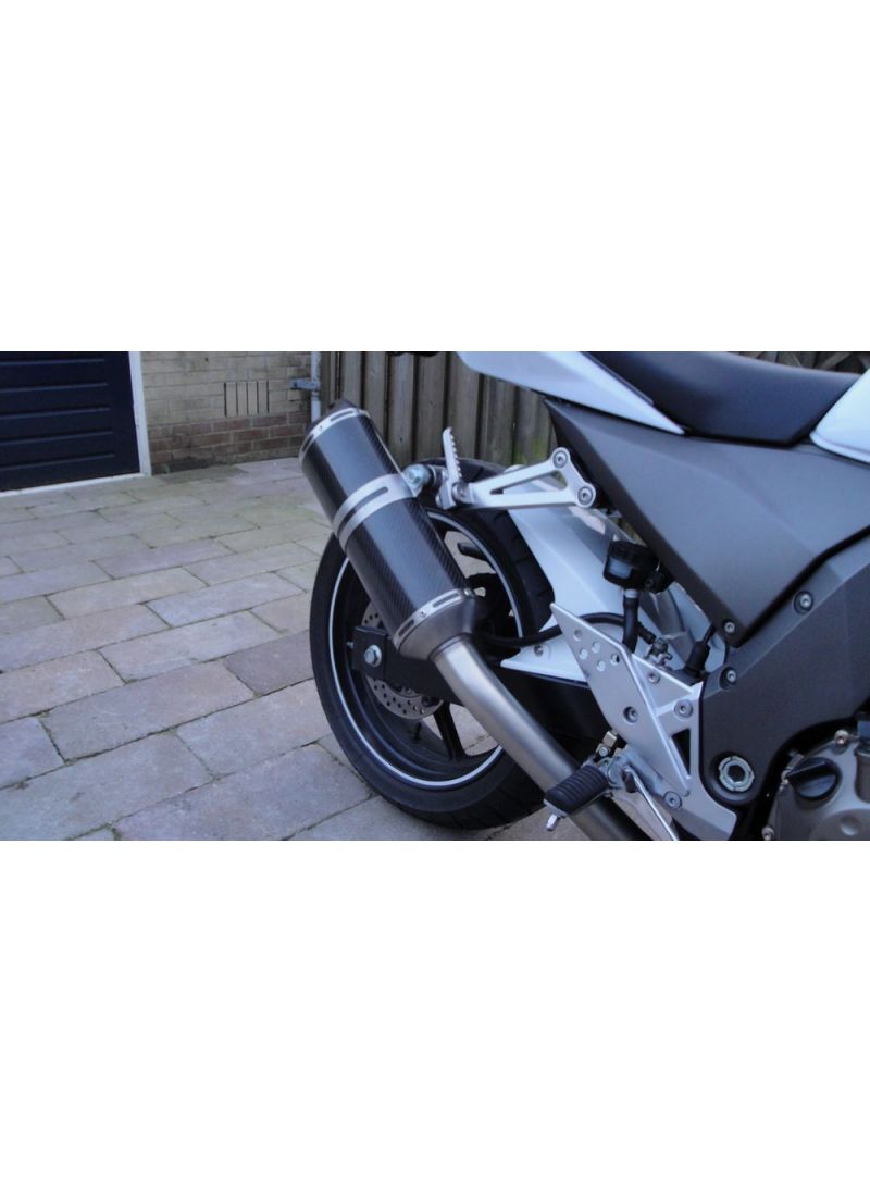 G&G Big OVAL Short Échappement Z750 Z750S 2004-2006