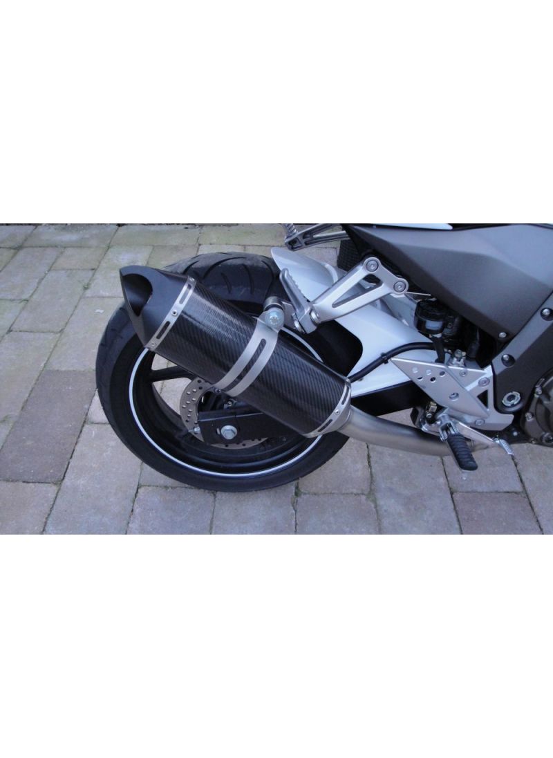 G&G Big OVAL Short Échappement Z750 Z750S 2004-2006
