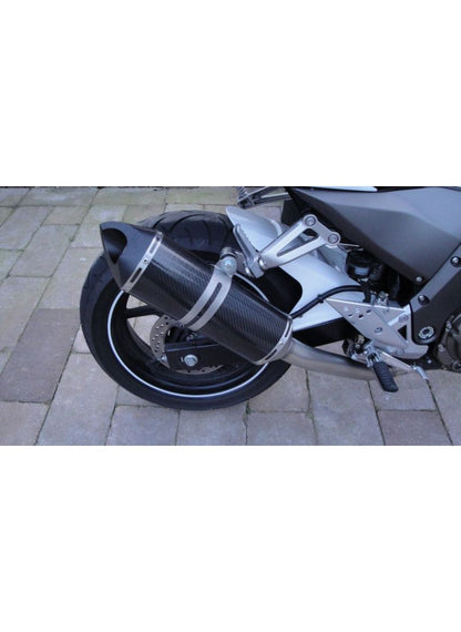 G&G Big OVAL Short Échappement Z750 Z750S 2004-2006