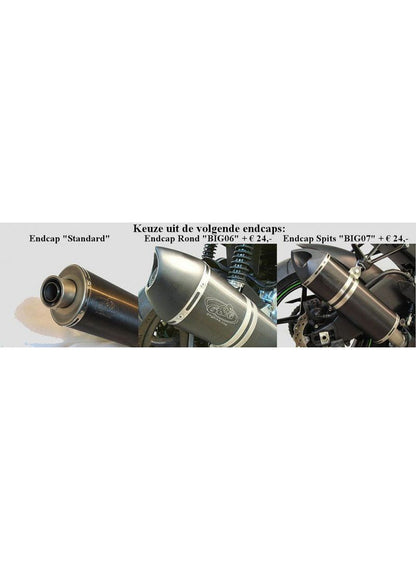 G&G Big Oval Échappement Honda Hornet 600 2002