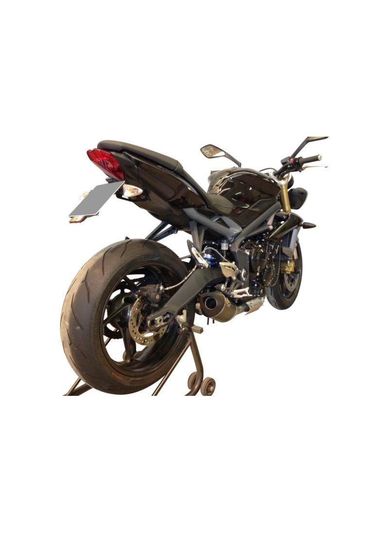 G&G Big Oval Échappement Triumph Daytona 675 2013-2015