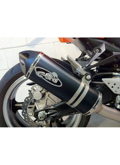 G&G Big Oval Double Échappement Set Z1000 2007-2009