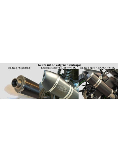 Set G&G Big Oval Échappement Z1000 Sugomi 2014-2021