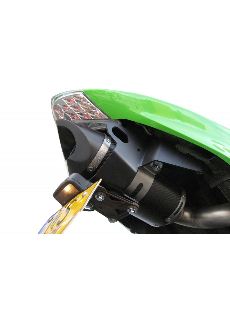 G&G Big Oval Spol-On Échappement Kawasaki ZX6R Ninja 2005-2006