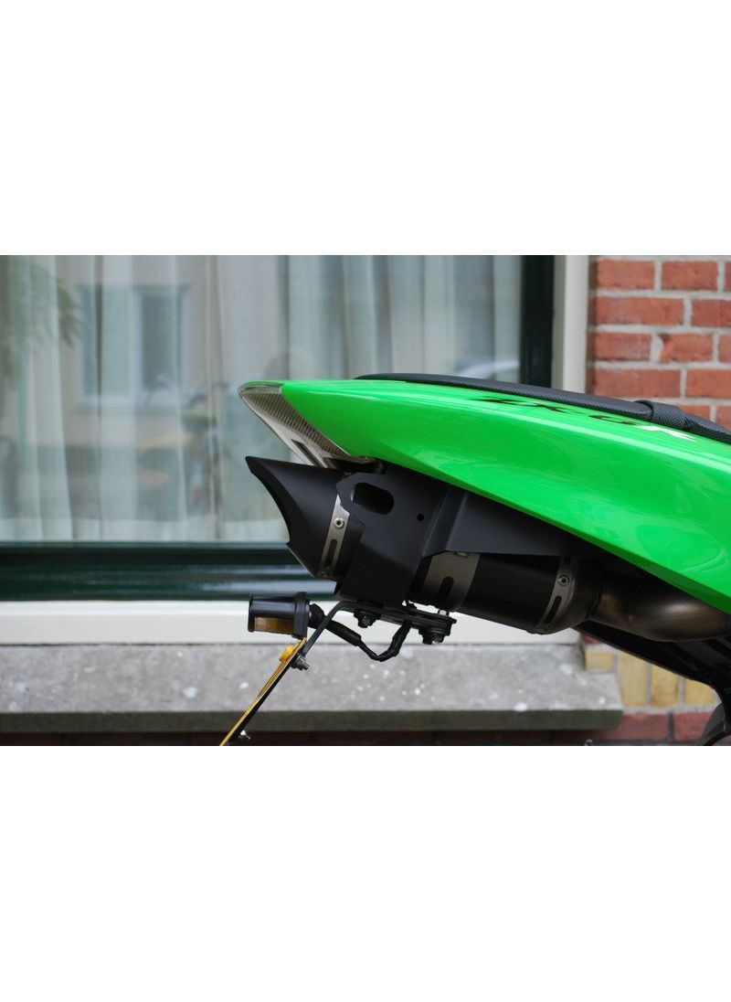 G&G Big Oval Spol-On Échappement Kawasaki ZX6R Ninja 2005-2006