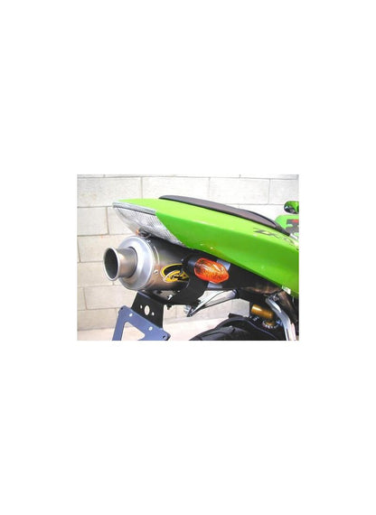 G&G Big Oval Spol-On Échappement Kawasaki ZX6R Ninja 2005-2006