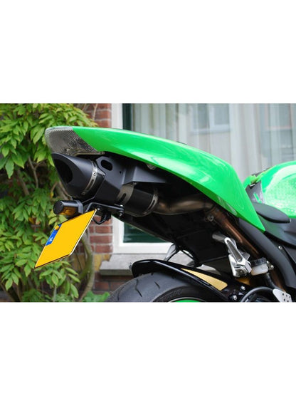 G&G Big Oval Spol-On Échappement Kawasaki ZX6R Ninja 2005-2006