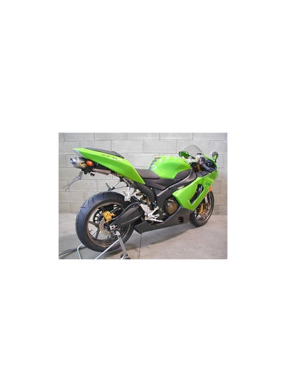 G&G Big Oval Spol-On Échappement Kawasaki ZX6R Ninja 2005-2006