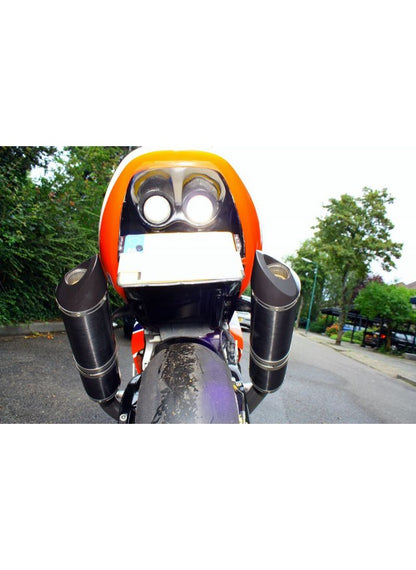 G&G Big Oval Échappement silencieux Set Honda Vtr1000 SP-2 SP2