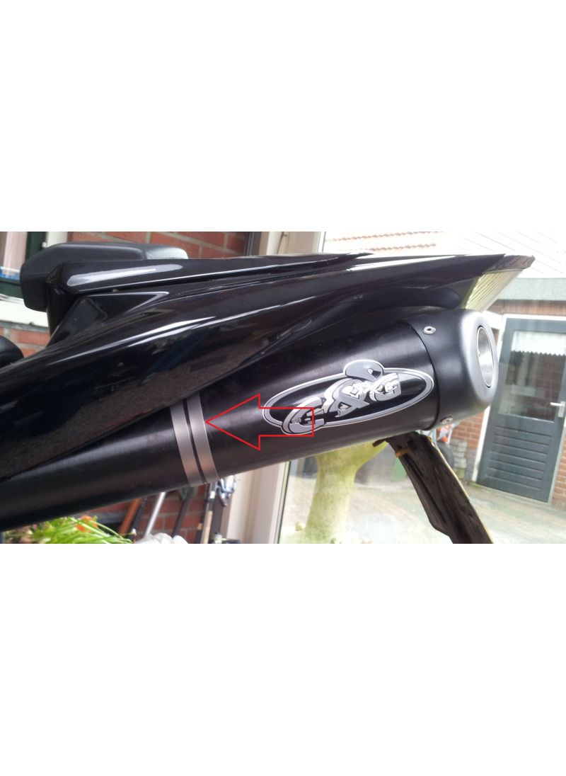 G&G Échappement Clamp Yamaha R1 2004-2006