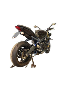 G&G GP Black Échappement Triumph Daytona 675 2013-2015