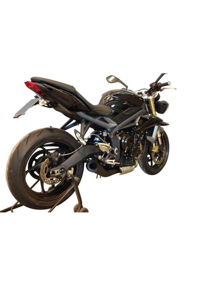 G&G GP Black Échappement Triumph Street Triple 675 2013-2015