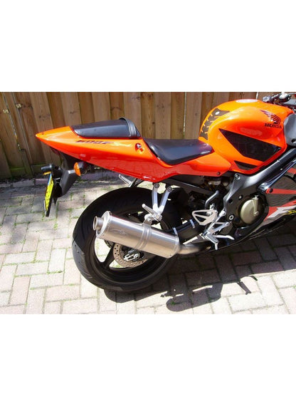 Échappement ovale G&G CBR600F 2001-2006 avec lambda