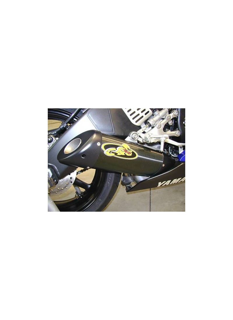 G&G Échappement ovale Yamaha R6 2006-2007 / 2008-2016