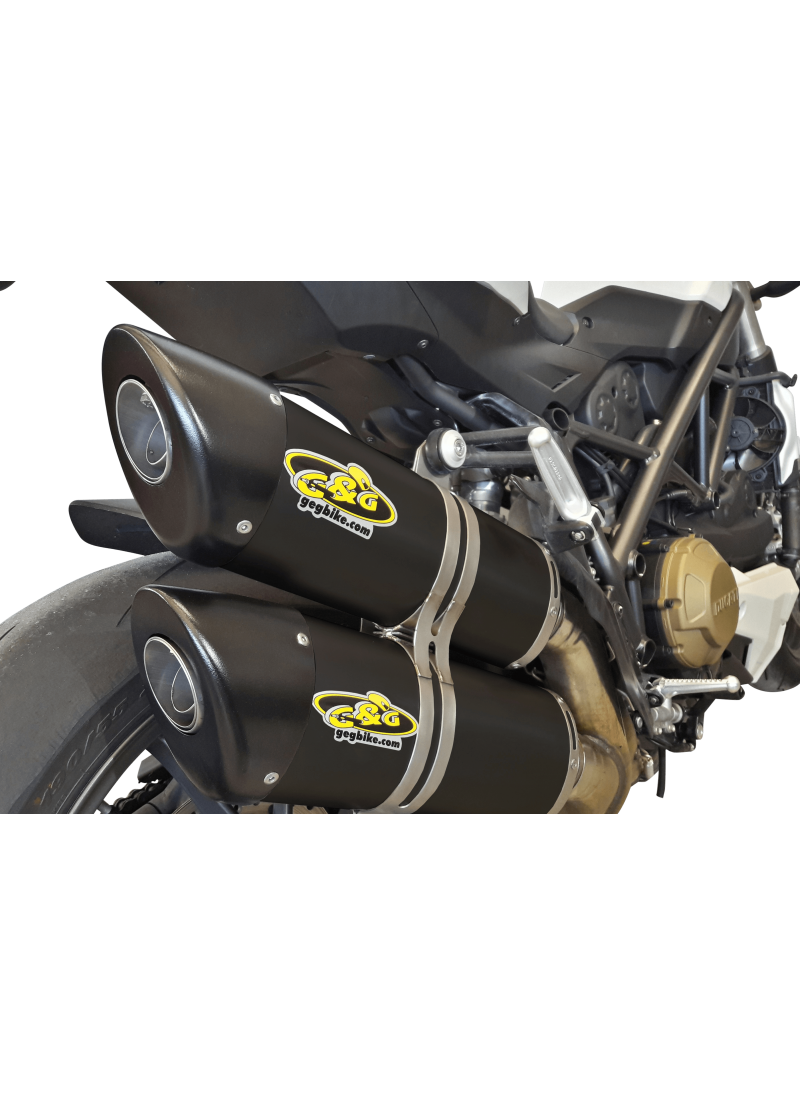 Ensemble d'échappement G&G Ducati Streetfighter 1098