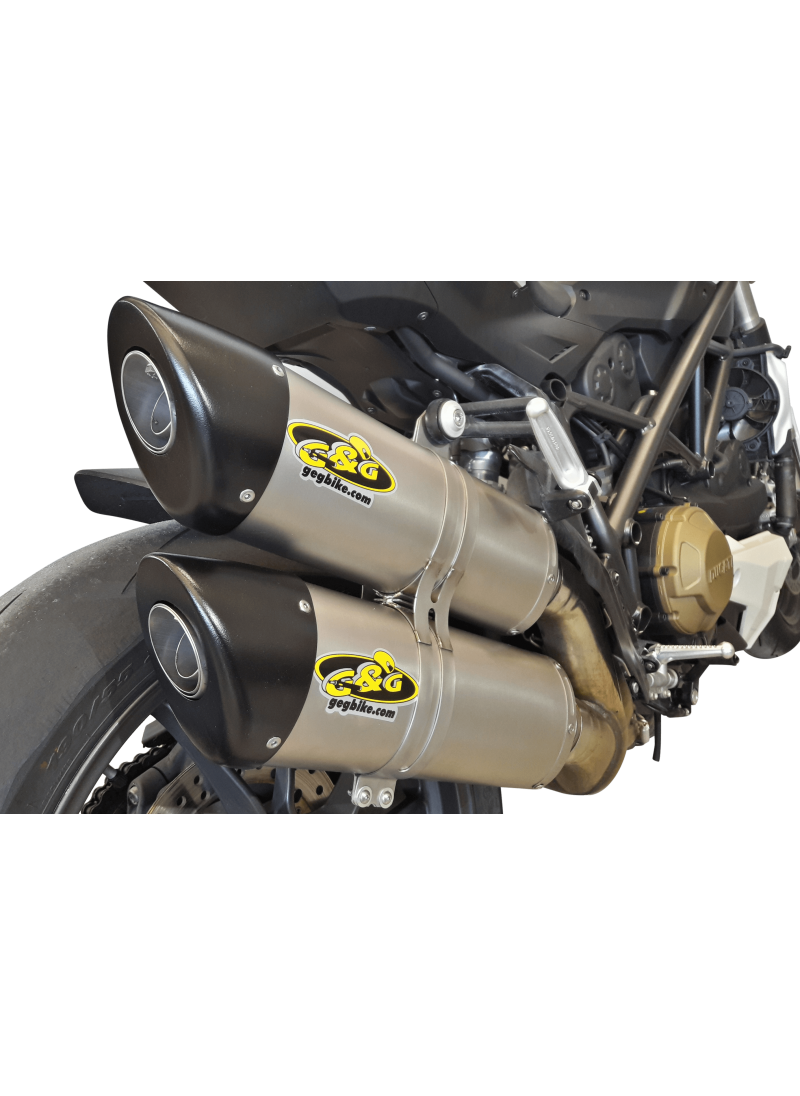 Ensemble d'échappement G&G Ducati Streetfighter 1098
