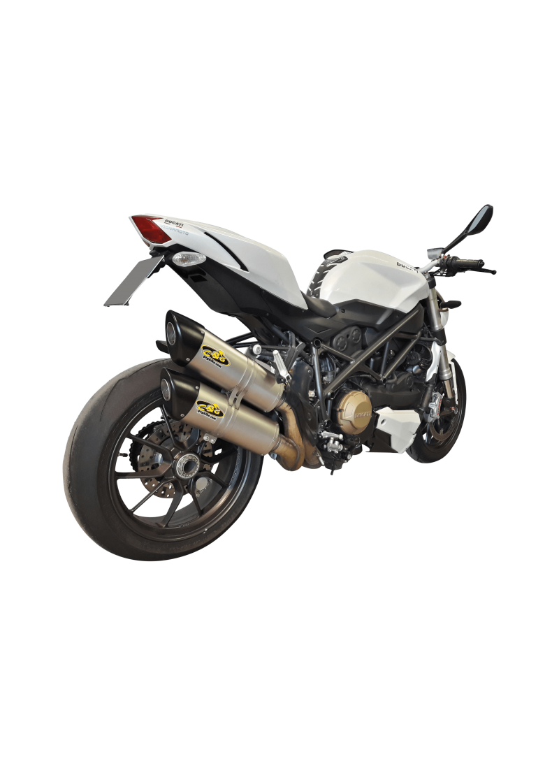 G&G exhaust set Ducati Streetfighter 848