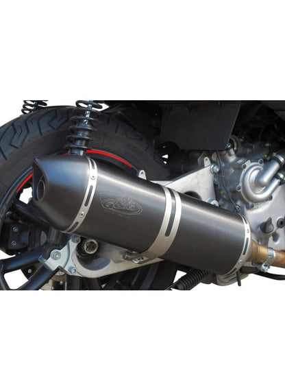 G&G Échappement Gilera Fuoco 400 et 500