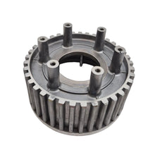 Schuin vooraanzicht van HDesa aluminium koppelingskern voor Ducati 19610011A en 19610011B