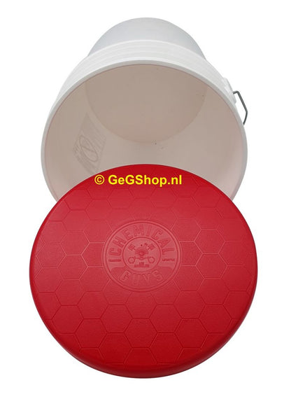 Guys chimiques - Membre de seau en relief rouge
