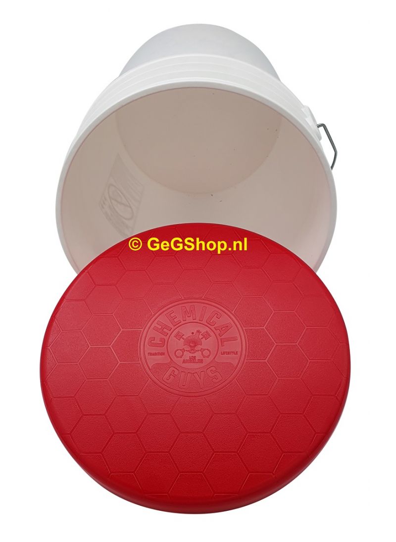 Guys chimiques - Membre de seau en relief rouge