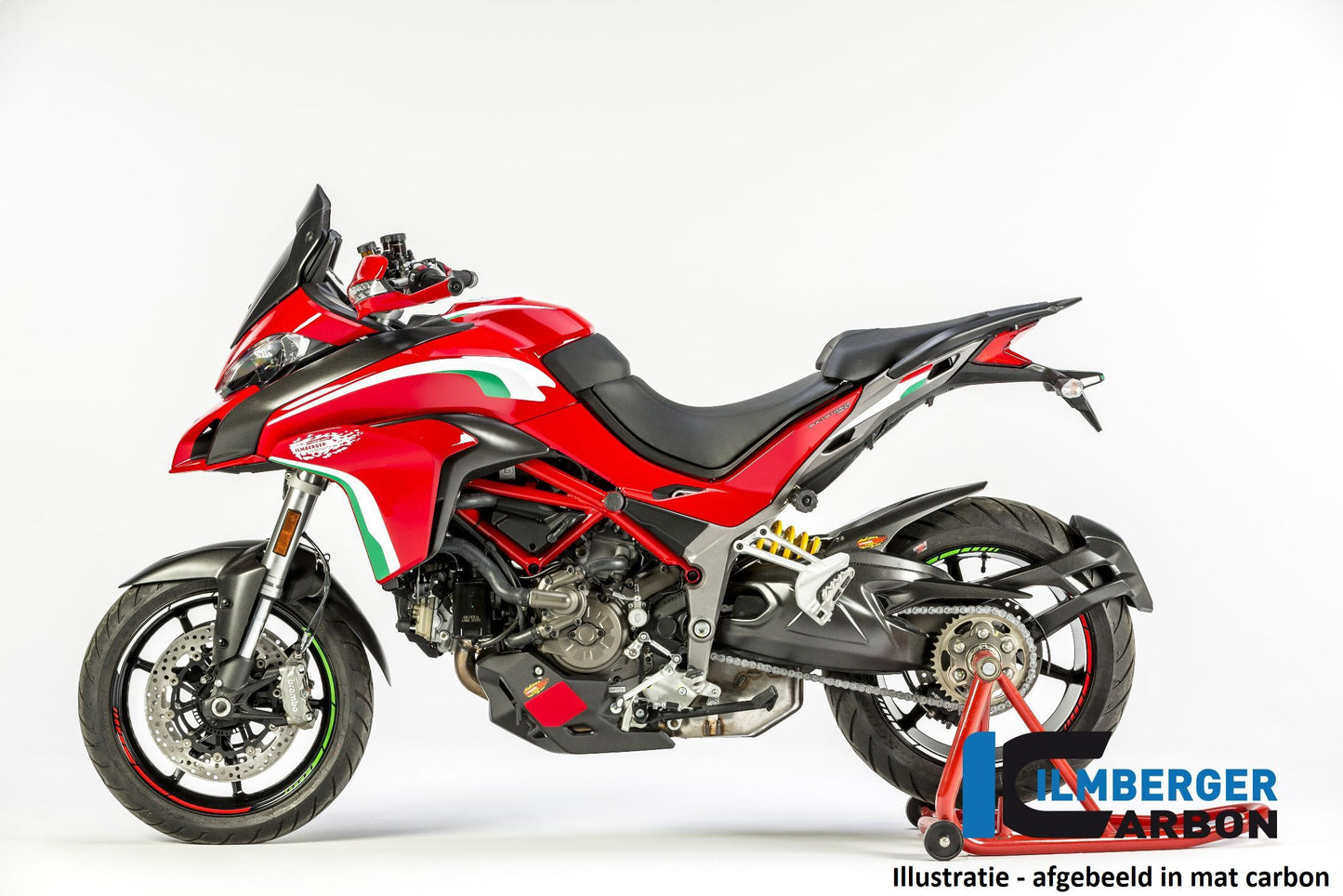 HUGGER BURGER GLOSS DUCATI DUCATI MULTISTRADA DVT (2015-LAWE) Ducati Multistrada 1200 S (2015-2017)
