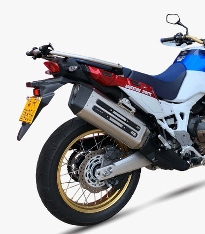Outletdeal: IXIL MXT Steel slip-on uitlaat – Honda CRF1000L Africa Twin (2016–2019)