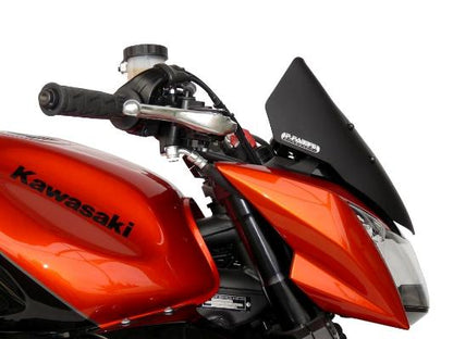 Fabbri windscherm glanzend zwart Kawasaki Z1000 (2007-2009)