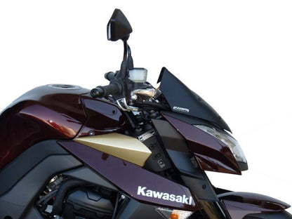 Fabbri windscherm glanzend zwart Kawasaki Z1000 2010-2013