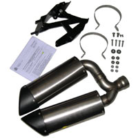 Kit d'échappement ovale G&G Multistrada 620 1000 1100