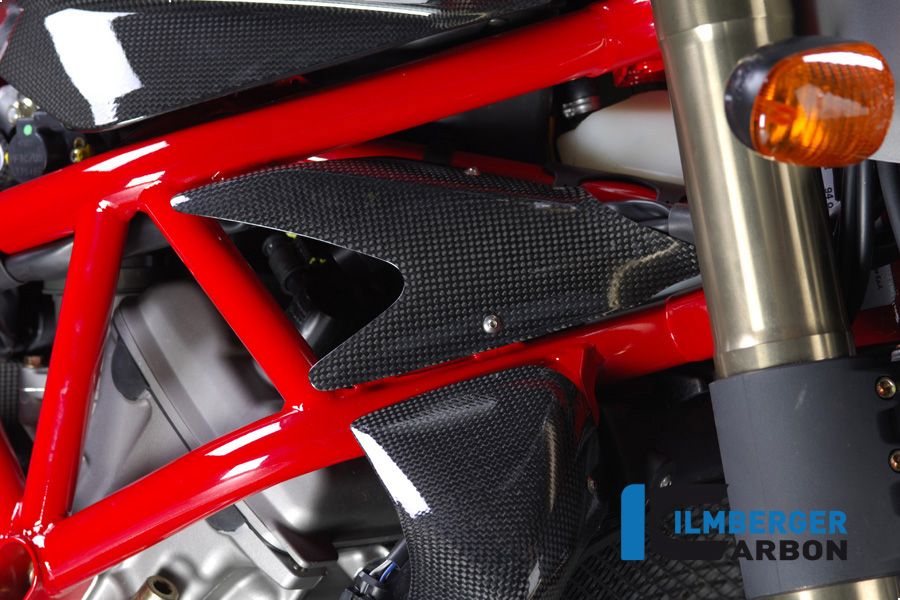 Ensemble de couverture de réservoir liquide de refroidissement Carbon MV Agusta Brutale 750S (2018-2020)