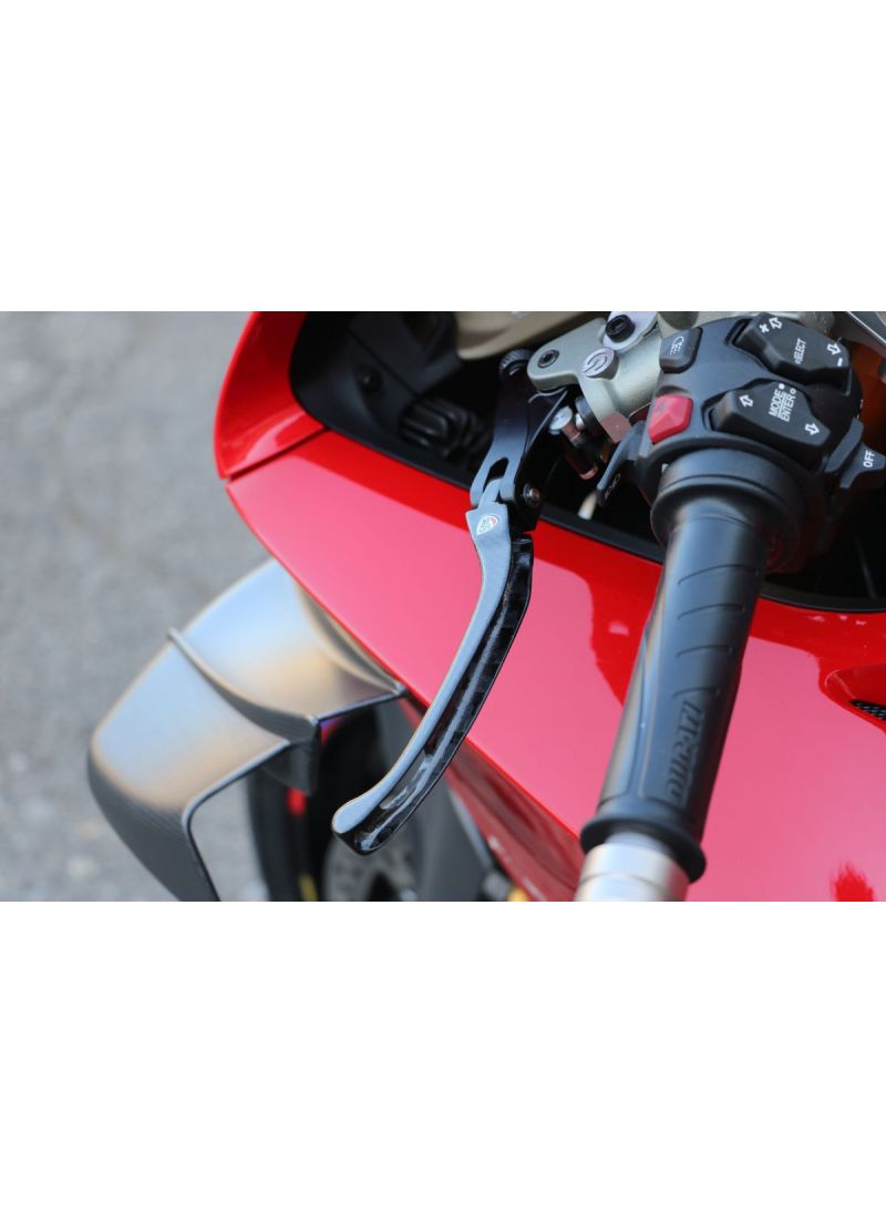 Carbon opklapbaar koppelingshendel - verstelbaar Ducati Streetfighter V4 (2025+)
