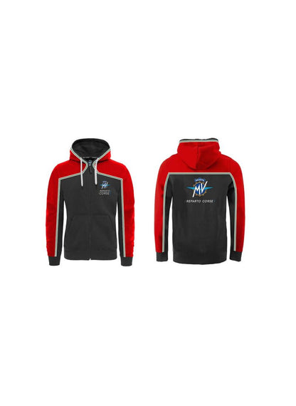 Hoody avec fermeture éclair MV Agusta Reparto Corse MV Agusta Brutale 910 R (2005-2011)
