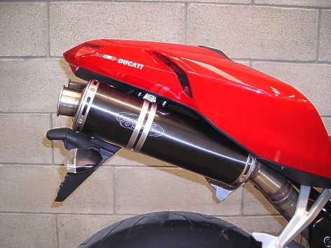 G&G Big Oval Échappement ovale Ducati 1198