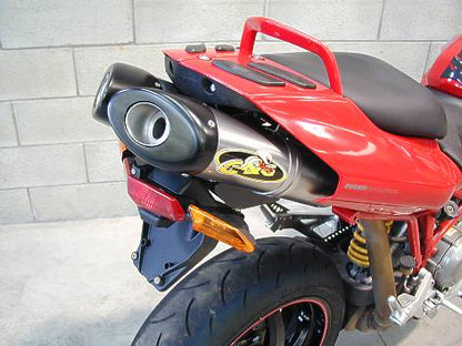 Kit d'échappement ovale G&G Multistrada 620 1000 1100