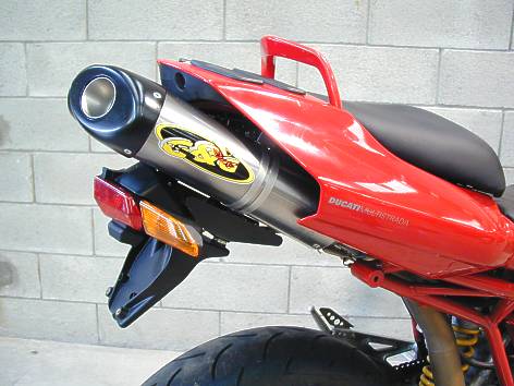 Kit d'échappement ovale G&G Multistrada 620 1000 1100