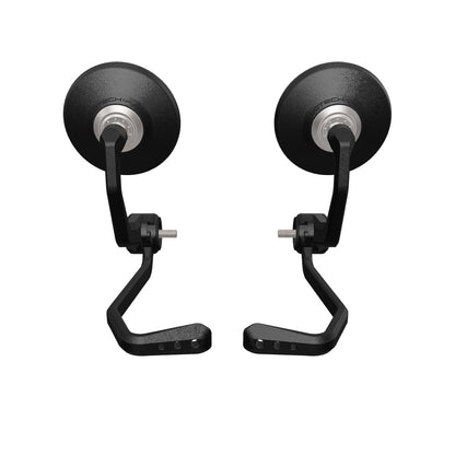 Bar End Spiegels (Retro) incl. Rem- en Koppelingshendel Beschermer Set Evotech - BMW G 310R (2017+)