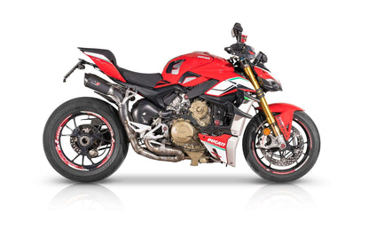 QD Exhaust semi-compleet uitlaatsysteem Ducati Streetfighter V4 (2020–2024) Euro 5
