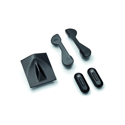 GILLES TOOLING Race Cover Kit Zwart – Yamaha YZF-R6 (RJ27, 2017–2021)