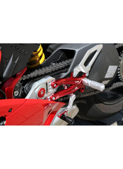Rearset CNC Racing Pramac Limited Panigale V4 V4S