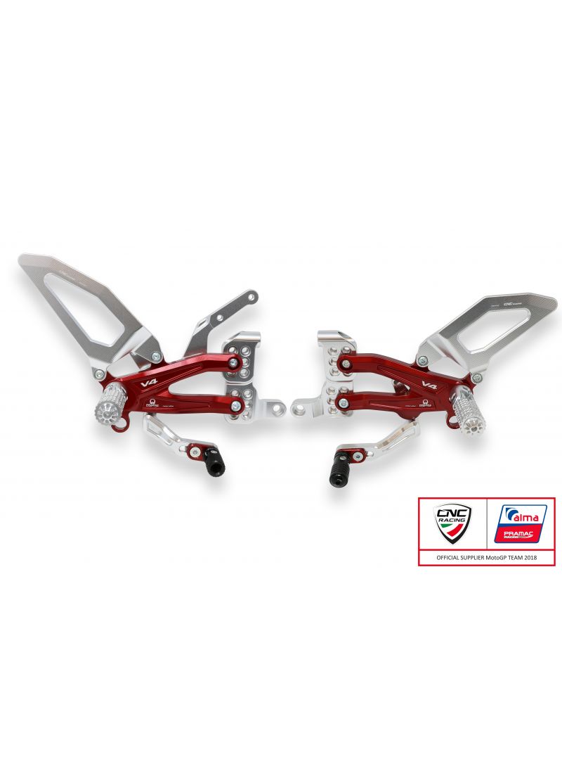 Arrière CNC Racing Pramac Limited Panigale V4S et Streetfighter V4 Ducati Panigale V4 (2018-2020)