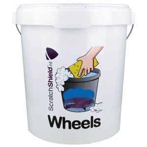Roues de seau à gratter